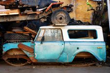 Old Abandoned Car Royalty Free Stock Photo Old Abandoned Car Royalty Free Stock Photo