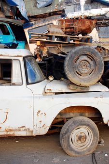 Old Abandoned Car Stock Photo Old Abandoned Car Stock Photo