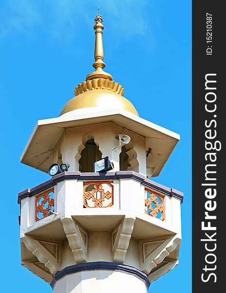 Mosque Tower in Singapore