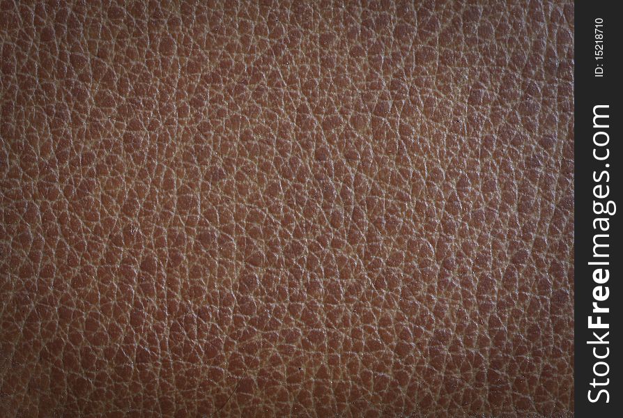 This is a beautiful brown texture leather skin.