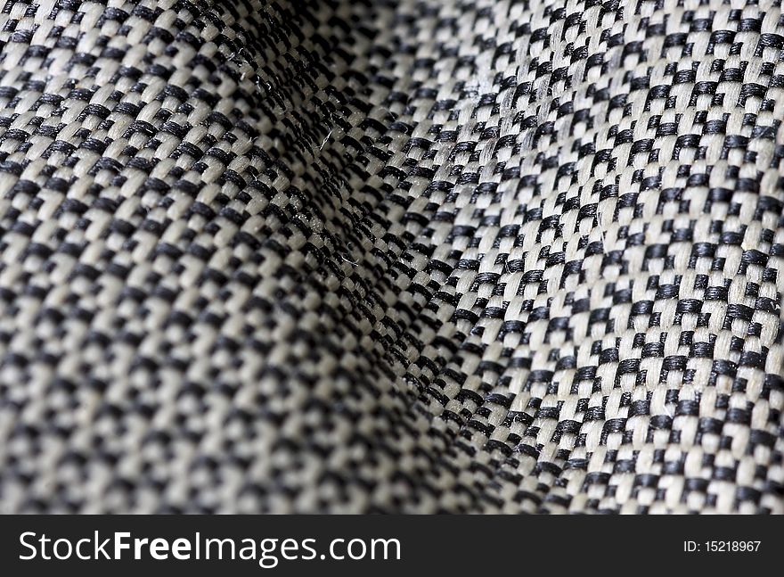 Grey fabric, for backgrounds or textures. Grey fabric, for backgrounds or textures