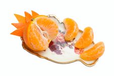 Tangerine Segments | Isolated Royalty Free Stock Images Tangerine Segments | Isolated Royalty Free Stock Images