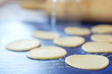 Rolled Dough Royalty Free Stock Image Rolled Dough Royalty Free Stock Image