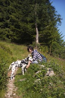 Boy With Dog Stock Photos Boy With Dog Stock Photos
