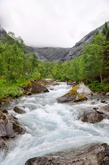 Trollstigen River Stock Photography Trollstigen River Stock Photography
