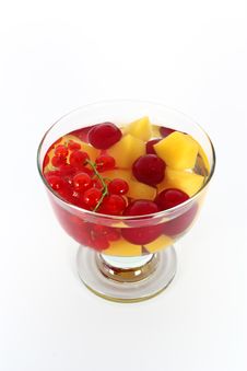 Peach Compote Royalty Free Stock Photos Peach Compote Royalty Free Stock Photos