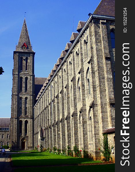 It is a beautiful architectural Belgian church. It is a beautiful architectural Belgian church