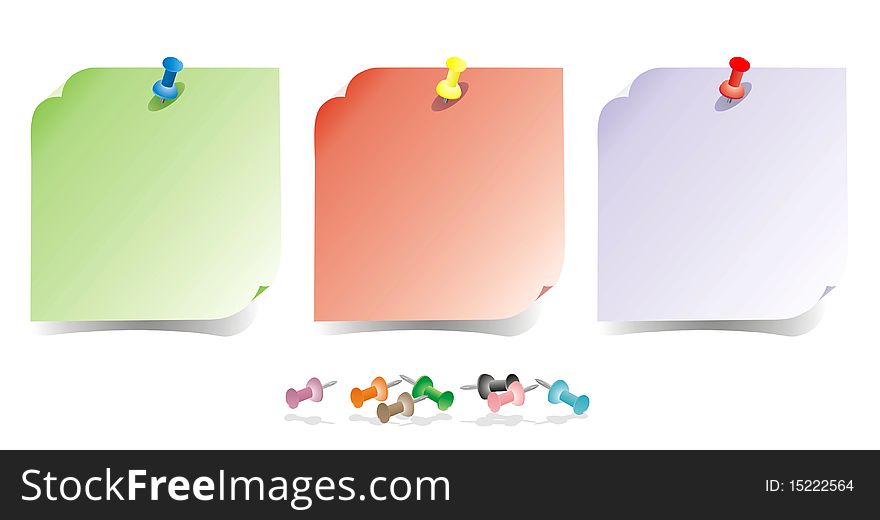 Color Note Pad Pinned