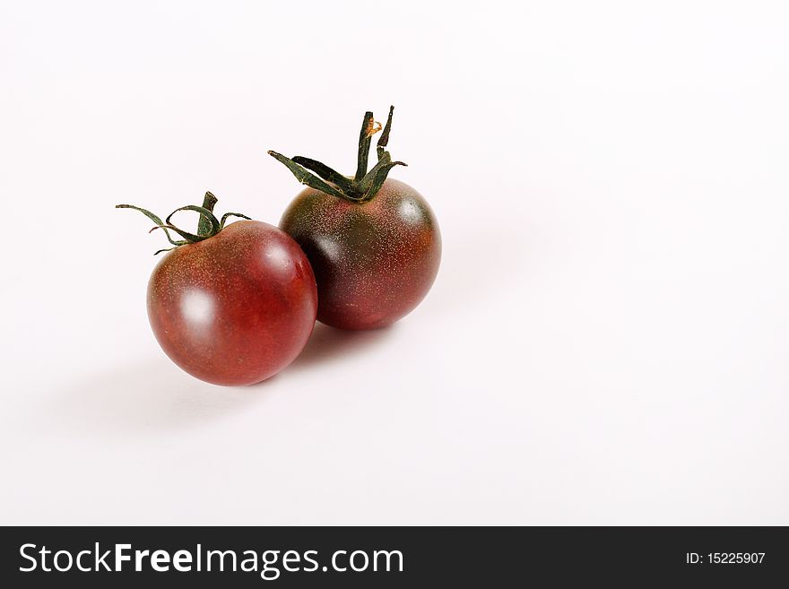 Tiny Heirloom Deep Purple Cherry Tomatoes