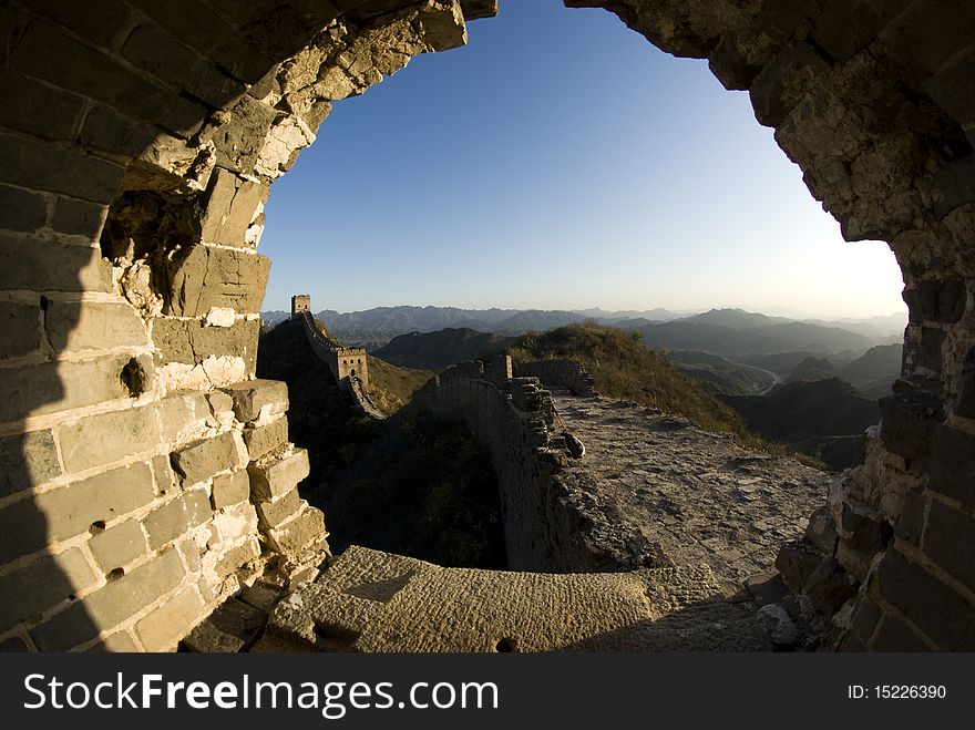 Great Wall of china simatai