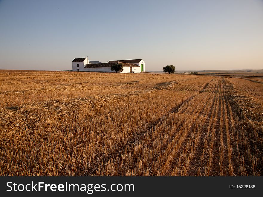 Country house used in Andalusia, Spain for agriculture. Country house used in Andalusia, Spain for agriculture