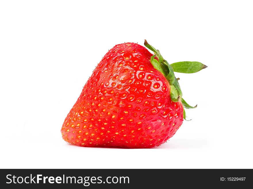 Strawberry isolated on white