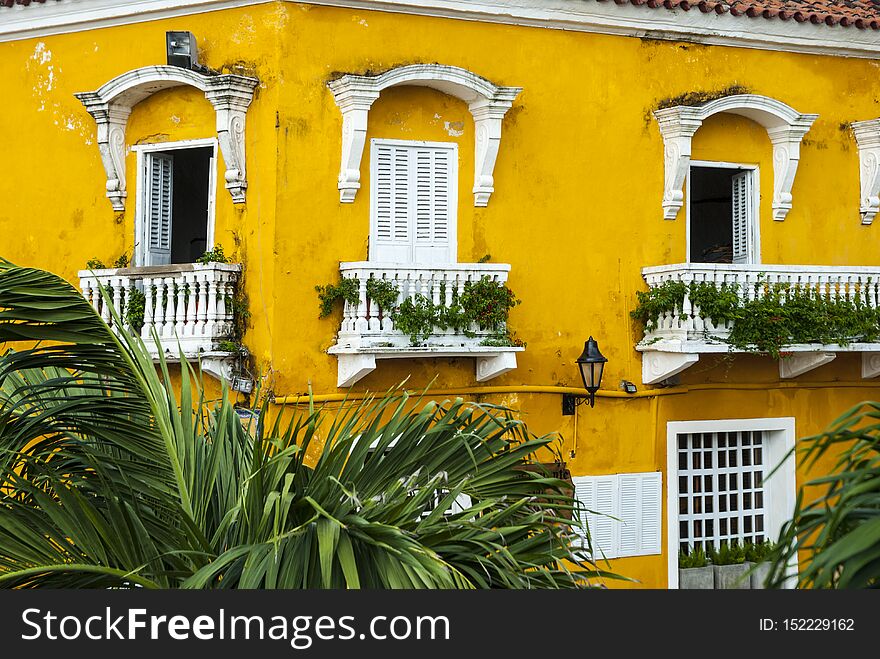 View of Cartagena de Indias, Colombia