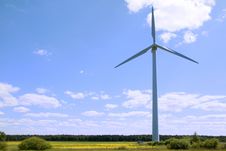 Wind Turbine - Renewable Energy Source Stock Image Wind Turbine - Renewable Energy Source Stock Image