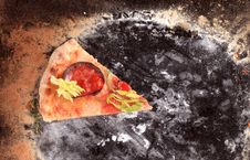 Freshly Baked Pizza Royalty Free Stock Image Freshly Baked Pizza Royalty Free Stock Image