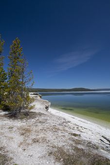 Yellowstone Lake Royalty Free Stock Photo Yellowstone Lake Royalty Free Stock Photo