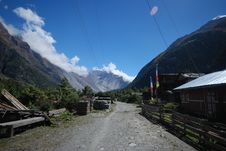 View Of Annapurna, Nepal Royalty Free Stock Photography