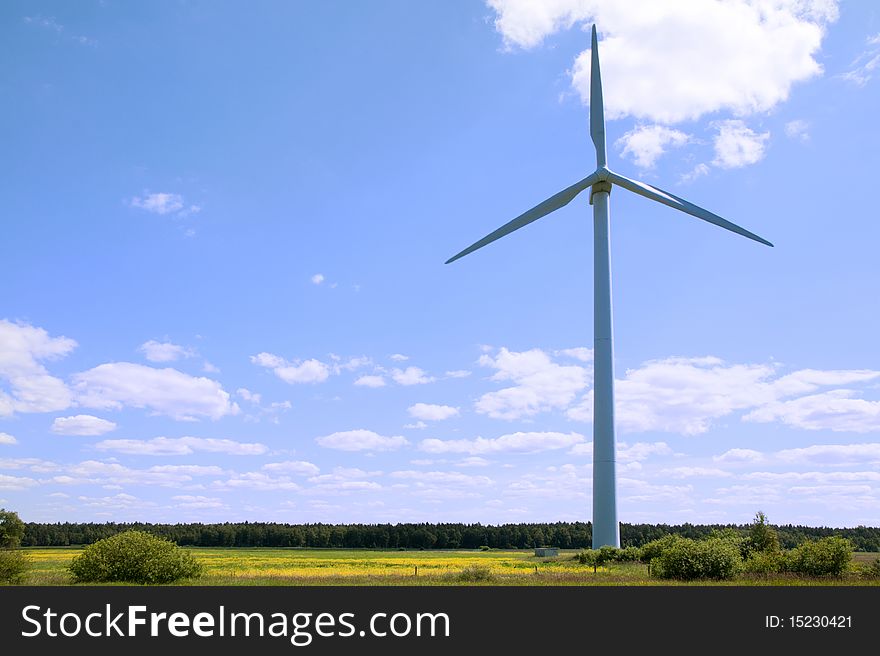 Wind turbine - renewable energy source