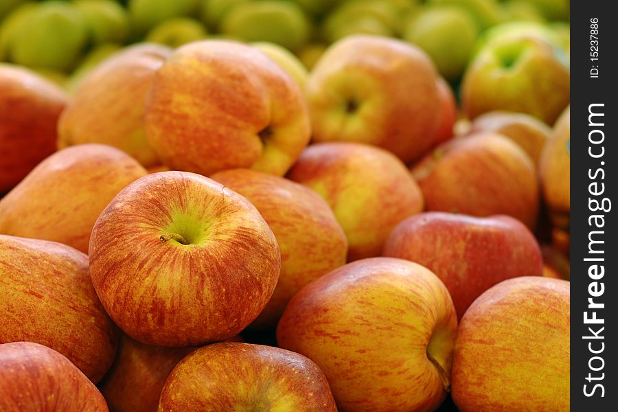 Apples In Market