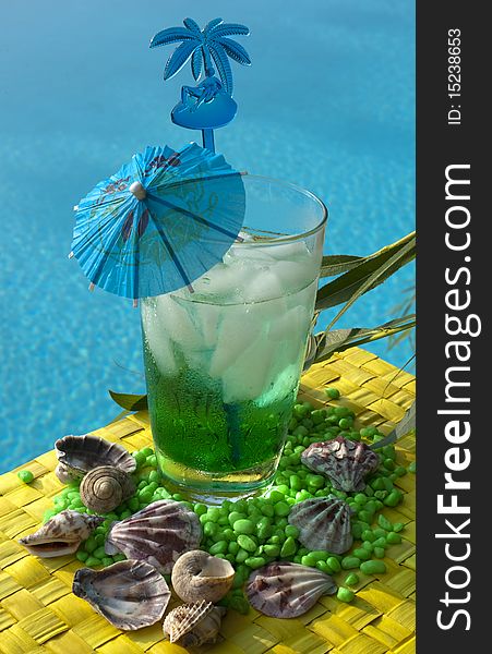 Iced drinks Placed on board in private pools. Iced drinks Placed on board in private pools.