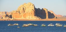 Lake Powell Marina Royalty Free Stock Photography