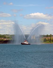 Harbor Tug Boat Stock Image Harbor Tug Boat Stock Image