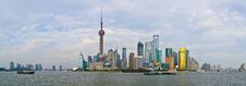 Shanghai Pudong Skyline Royalty Free Stock Photography