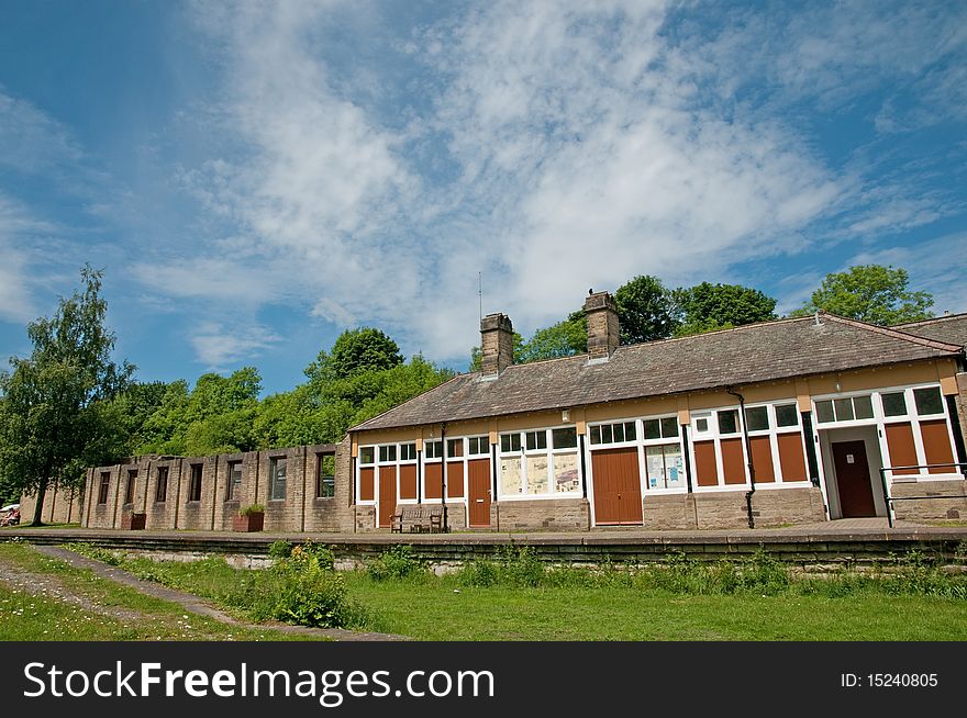 The old station at millers dale in
derbyshire in england. The old station at millers dale in
derbyshire in england