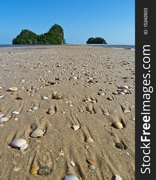 Nang Beach in Krabi, Thailand