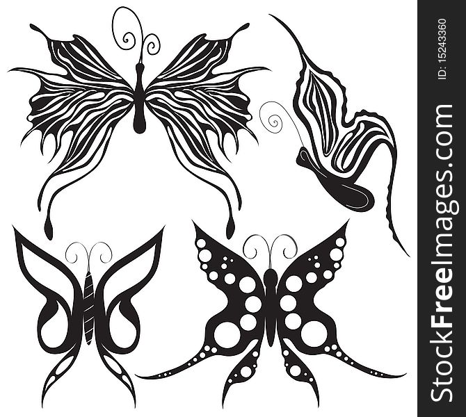 Butterfly_black_silhouette