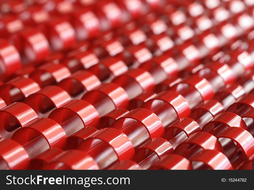 Abstract Pictures Red Plastic