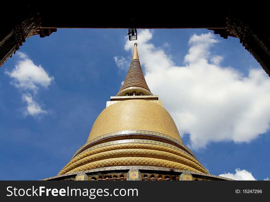 Wat Rajabhopit in Bangkok Thailand. Wat Rajabhopit in Bangkok Thailand