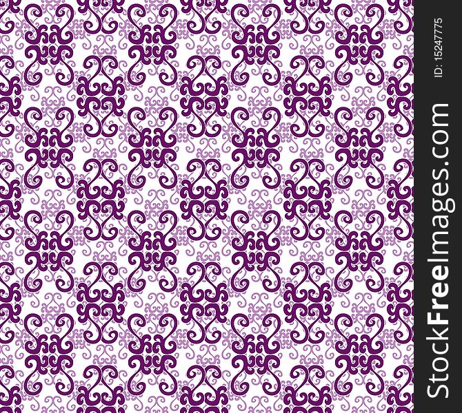 Seamless ornament pattern