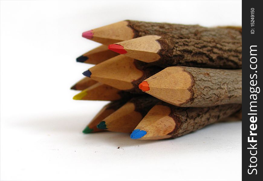 They are color pencils made from branch of tree. You can use it to coloring or decorate home. They are color pencils made from branch of tree. You can use it to coloring or decorate home.