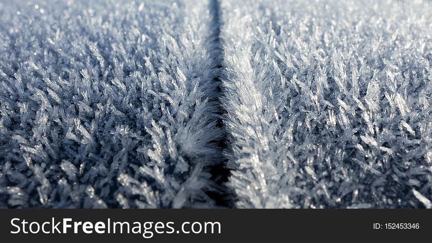 Morning Frost On Car Roof 2