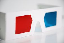 3D Glasses Royalty Free Stock Photo