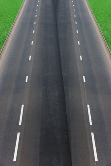 Road Asphalted Highway Royalty Free Stock Photography Road Asphalted Highway Royalty Free Stock Photography