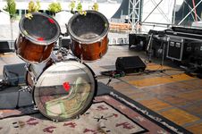 Drums In Concert Stock Photography Drums In Concert Stock Photography
