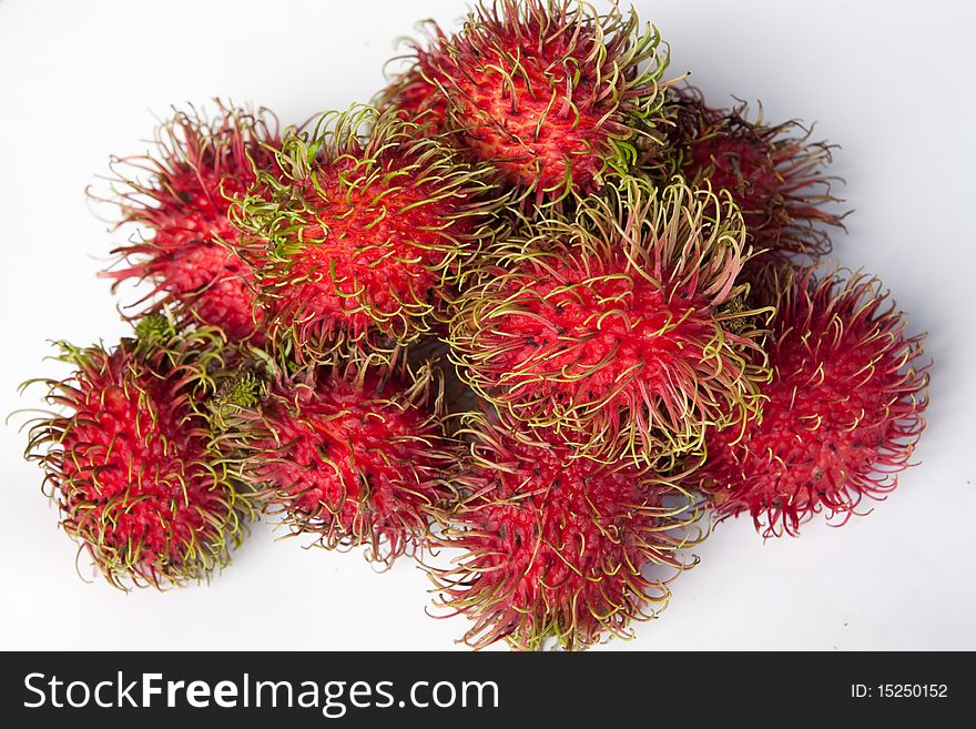 Image of Rambutans from Chiang Mai