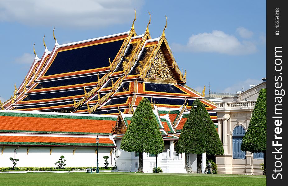 Grand palace in Bangkok, Thailand