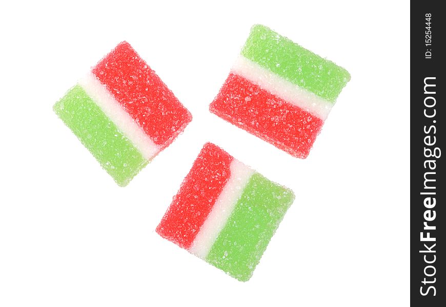 Colorful Fruit-paste Sweets