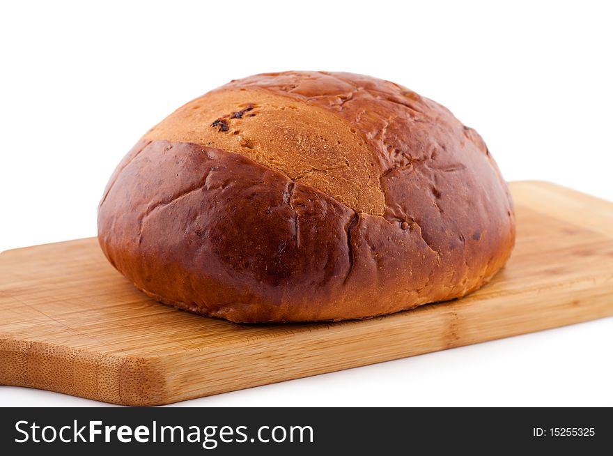 Bread on a white background. Bread on a white background.