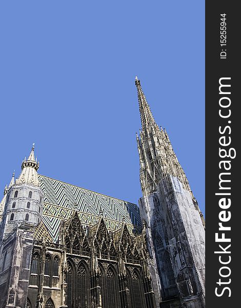 StephanÂ´s Cathedral (Stefansom) in Vienna, Austria.