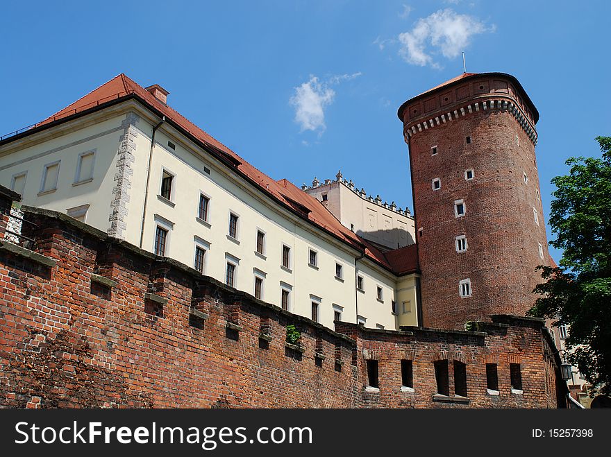 Old Royal Wawel Castle in Cracow. Poland. Old Royal Wawel Castle in Cracow. Poland