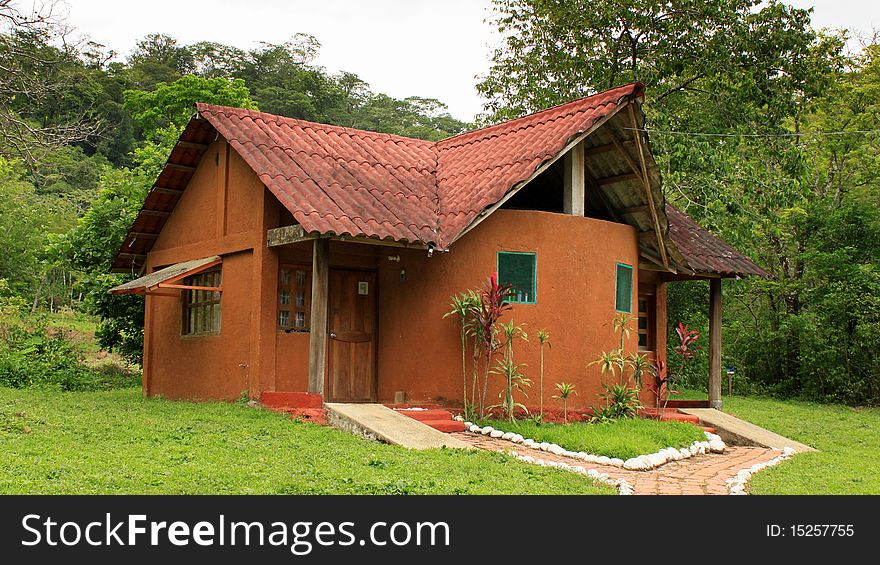 Small comfortable cottage in tropics. Small comfortable cottage in tropics