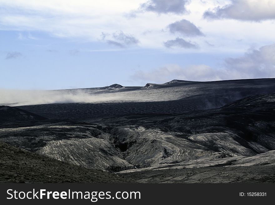 Blackened Glacier