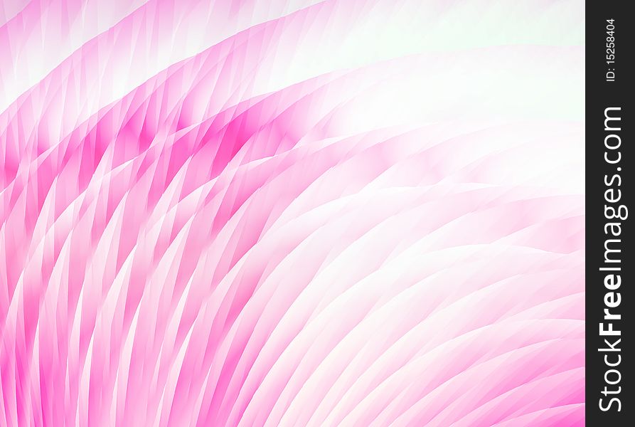 Pink Feather Backgrund