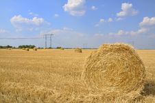 Hay Rolls Royalty Free Stock Photography Hay Rolls Royalty Free Stock Photography