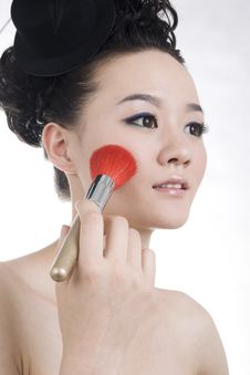 Beautiful Girl With Perfect Makeup Royalty Free Stock Photos Beautiful Girl With Perfect Makeup Royalty Free Stock Photos