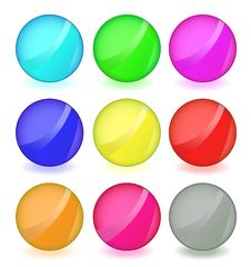 Web Buttons Royalty Free Stock Photography